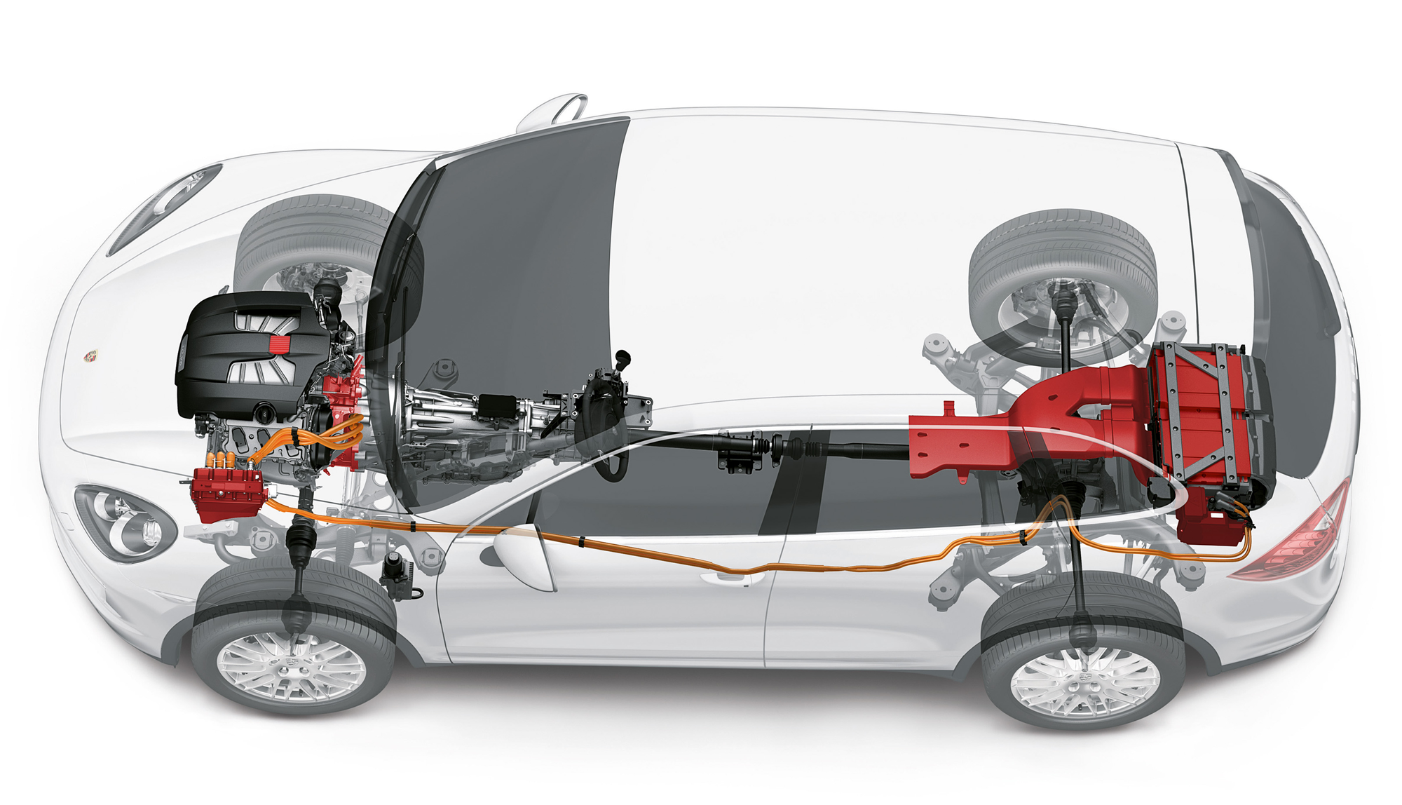 A car, typical example of multi-physical system.